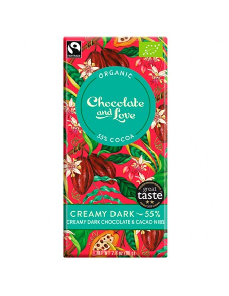 Chocolate “Creamy dark” - 80 gr