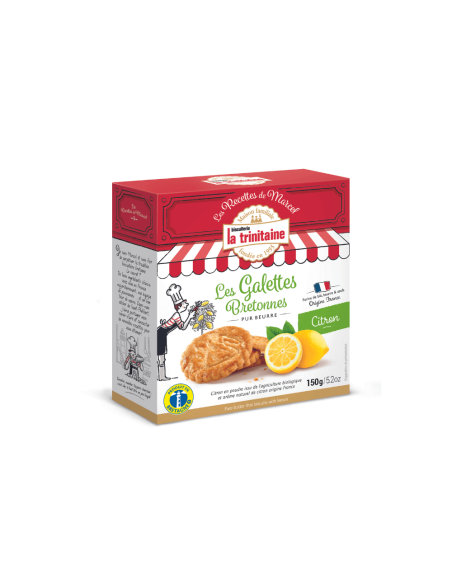 Surtido sables limón La Trinitaine 150g