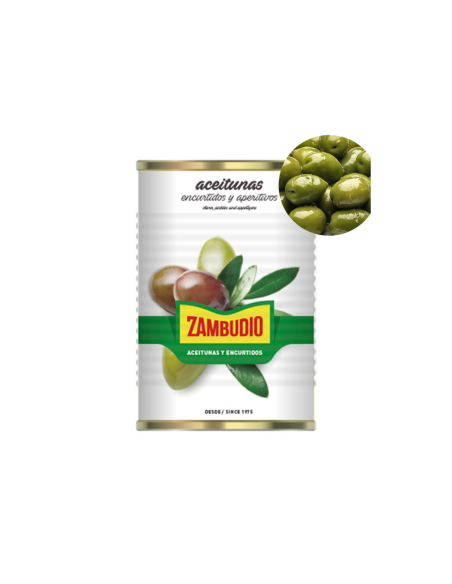 Aceitunas chupadedos Zambudio (lata) – 2,5kg