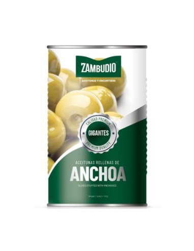 Manzanilla farcida d'anxova Zambudio - 600g