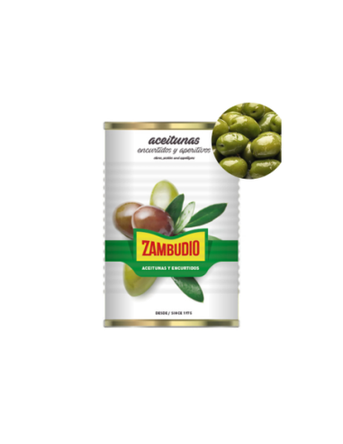 Olives llepadits Zambudio (llauna) - 2,5kg