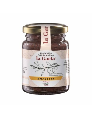 Paté de aceituna de empeltre - La Gaeta