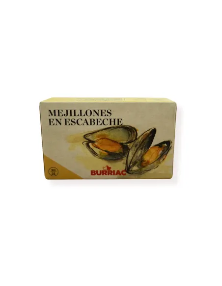 Mejillones en escabeche Burriac 20/25