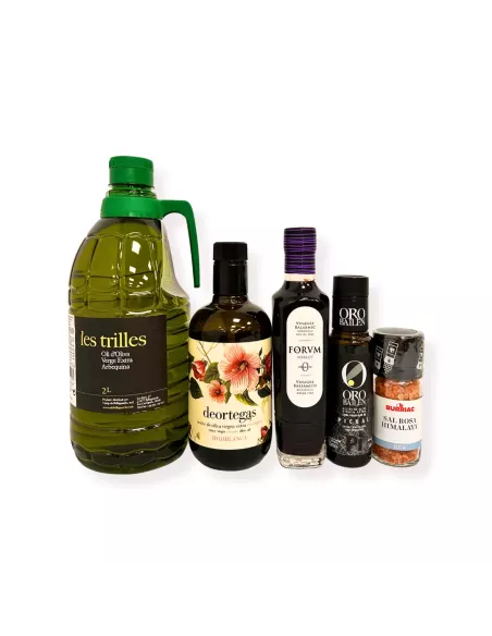 The essential kitchen kit of oils, vinegar and salt